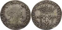 Frankreich Dombes 1/12 Ecu Anne Marie Louise de Bourbon, 1650-1693 -