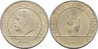 Deutsches Reich 3 Reichsmark Schwurhand -