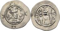 Sasaniden Drachme Xusro I., 531-579. -