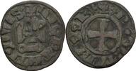 Kreuzfahrer Epirus Korfu Denier Philippe de Taranto (1294-1313). -