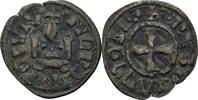 Kreuzfahrer Epirus Korfu Denier Philippe de Taranto (1294-1313). -