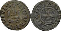 Kreuzfahrer Epirus Korfu Denier Philippe de Taranto (1294-1313). -
