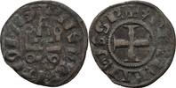 Kreuzfahrer Epirus Korfu Denier Philippe de Taranto (1294-1313). -