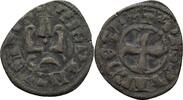 Kreuzfahrer Epirus Korfu Denier Philippe de Taranto (1294-1313). -