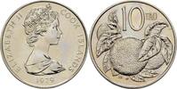 Cook Islands 10 Cents 1979 prägefrisch 8,00 EUR  plus 7,00 EUR verzending