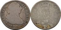 Spanien Bolivien Potosi ? 2 Reales Carlos III., 1759-1788 -