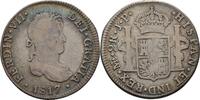 Spanien Peru Lima 2 Reales Ferdinand VII. -