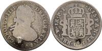 Spanien Bolivien Potosi 1 Real Carlos IV., 1788-1808 -