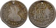 Spanien Peru Lima 1 Real Carlos IV., 1788-1808 -