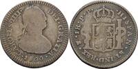 Spanien Bolivien Potosi 1 Real Carlos IV., 1788-1808 -