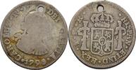 Spanien Bolivien Potosi 1/2 Real Carlos IV., 1788-1808 -
