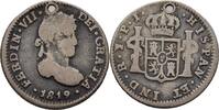 Spanien Bolivien Potosi 1/2 Real Ferdinand VII. -