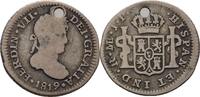 Spanien Peru Lima 1/2 Real Ferdinand VII. -
