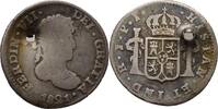 Spanien Bolivien Potosi 1/2 Real Ferdinand VII. -