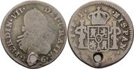 Spanien Bolivien Potosi 1/2 Real Ferdinand VII. -