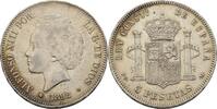 Spanien 5 Pesetas Alfons XIII., 1886-1931 -