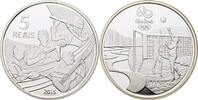 Brasilien Brazil 5 Reais Olympiade in Rio de Janeiro -