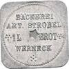 Unterfranken Werneck Brotmarke -