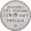 Unterfranken Werneck Brotmarke -