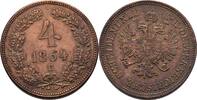 Österreich Ungarn Kremnitz 4 Kreuzer 1864 B Franz Joseph I., 1848-1916 aEF