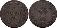Italien Lucca 1 Soldo Carl Ludwig -