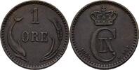 Dänemark 1 Öre Christian IX. (1873 - 1906) -