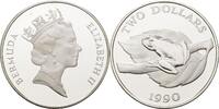Bermuda 2 Dollars Frosch -