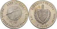 Cuba Kuba 5 Pesos Weltraumflug -