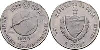 Cuba Kuba 5 Pesos Weltraumflug -