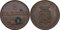 Österreich 2 Kreuzer -