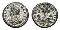 RÖMISCHE KAISERZEIT Follis Crispus, 316 - 326 Mzst. Thessalonica -