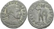 RÖMISCHE KAISERZEIT Maximinus II. Daia, 310 - 313 Follis 312 - 313 Silbersudreste, ss