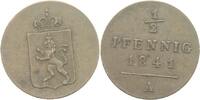 Reuss jüngerer Linie 1/2 Pfennig Heinrich LXII., 1818 - 1854. -