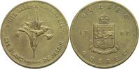 Canada Quebec Token Weiße Lilie, Madonna d. Gartens -