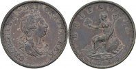 Großbritannien 1/2 Penny George III., 1760-1820. -