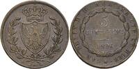 Italien Sardinien 5 Centesimi Karl Felix, 1821-1831 -