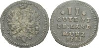 Brandenburg Bayreuth 2 Pfennige Friedrich, 1735-1763 -