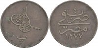 Ägypten 10 Para Abdul Aziz -