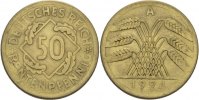 Weimarer Republik 50 Rentenpfennig -