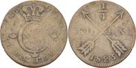 Schweden 1/4 Skilling Carl XIV. Johan -