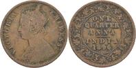 Britisch Indien 1/4 Anna Victoria -