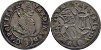 RDR Steiermark Graz 3 Kreuzer o.J. Ferdinand II. 1592-1618 VF