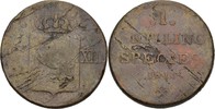Norwegen 1 Skilling Carl XIII., 1809-18 -