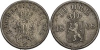 Norwegen 10 Öre Oscar II., 1872-1907 -