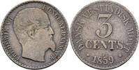 Dänisch Westindien 3 Cents Frederik VII., 1848-1863 -