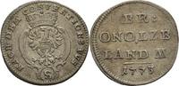 Brandenburg Ansbach 2 1/2 Kreuzer Christian Friedrich Karl Alexander, 1757-1791 -