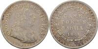 Großbritannien Banktoken zu 3 Shilling George III., 1760 - 1820. -