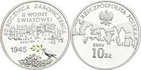 Polen 10 Zloty Ende 2. Weltkrieg -
