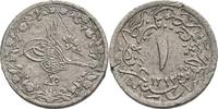 Ägypten 1/10 Qirsh Abdul Hamid II., 1876-1909 -