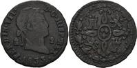 Spanien Segovia 2 Maravedis Ferdinand VII., 1808-1833 -